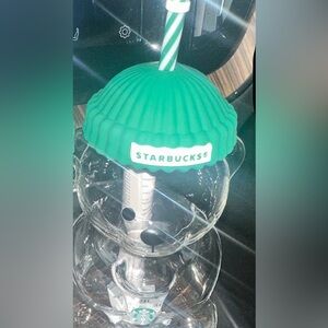 Starbucks Green Dome Lid Party Cup